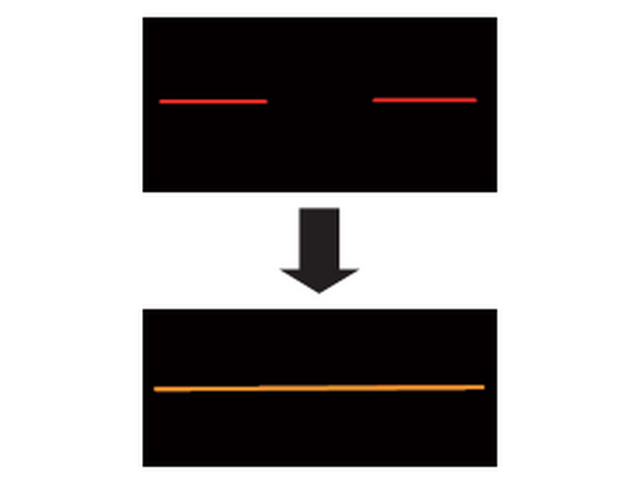 Generates a line that connects multiple lines as line element.