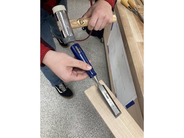 Depending on the job, you will want to hold your chisel different ways.