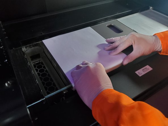 Position finger holes towards the right