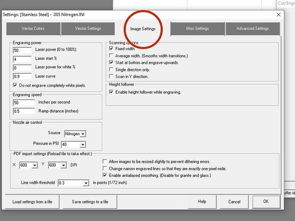 The Kcam program will interpret any different shades of grey as 3D engrave lines, regardless of any settings, however, they are only really noticeable when the engraving speed is lowered to around 45 inches per second.