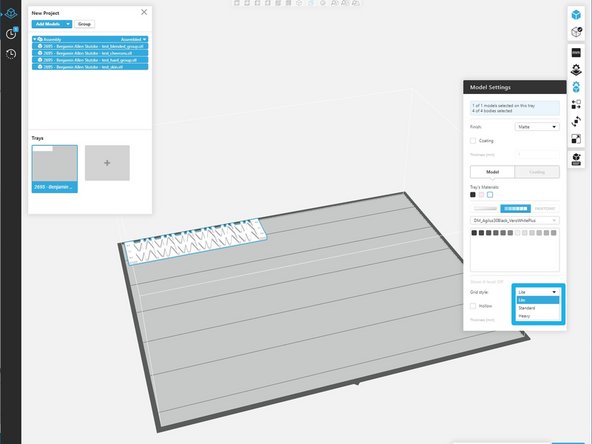 A glossy finish will only happen on the top surface where support material is not needed