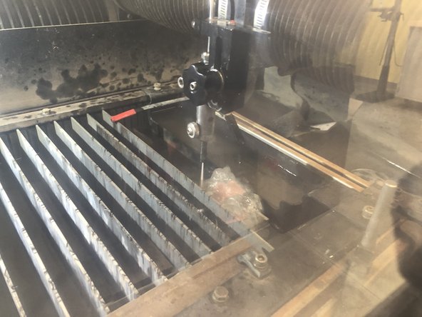 Be sure to stand clear of the machine as this  can look violent.