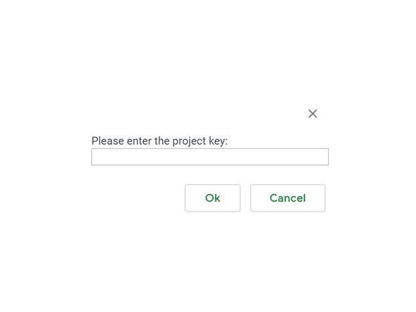 Enter the project key. This should match the project key from Jira.