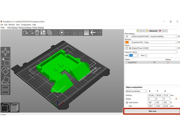 Check settings one more time to make sure everything is good to go