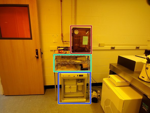 A vacuum chamber is available for those who need it.