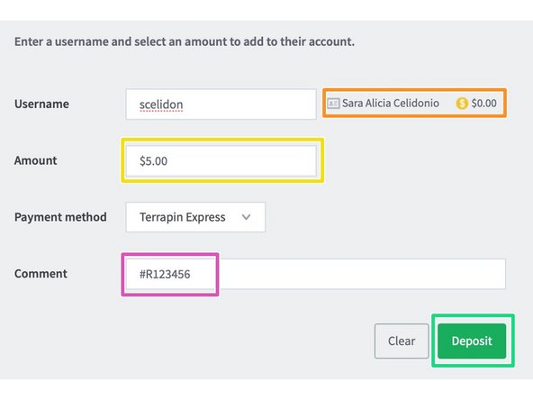 If the customer is not affiliated with the University, they will have to make a guest account to make a payment