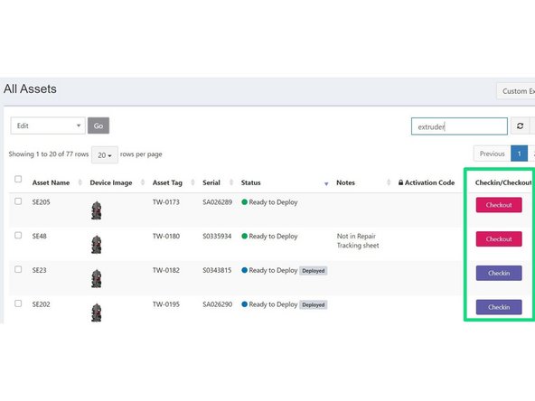 Assign regular repairs to LMs as needed. This includes: filament jams, &quot;Attention&quot; tab issues, etc.