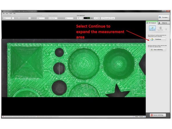 When finish, select Register to accept the scan result