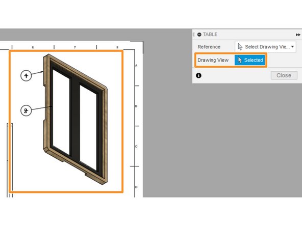 Fusion can automatically generate a bill of materials in a drawing environment. Follow the Creating Engineering Drawings guide for a detailed explanation on creating drawings.