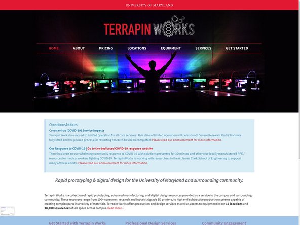 Click the three dots in the top left corner