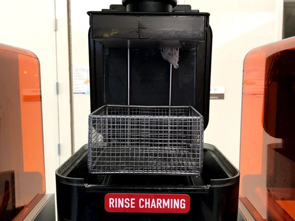 The arm and part will rise out of the wash automatically when the time has finished