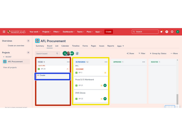 After clicking on the procurement tab, you will be taken to this site.