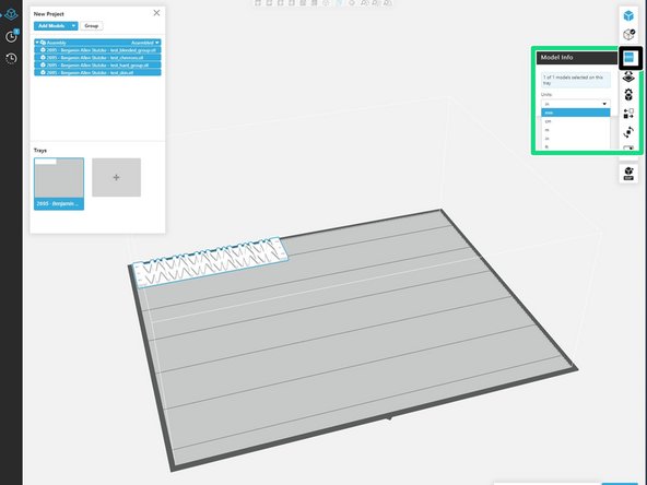 Make sure to select all components if it is an assembly
