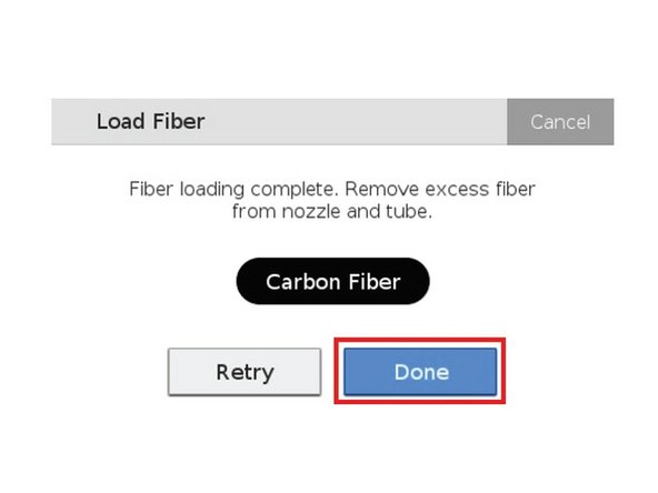 Pressing Cut too soon will likely result in a fiber jam