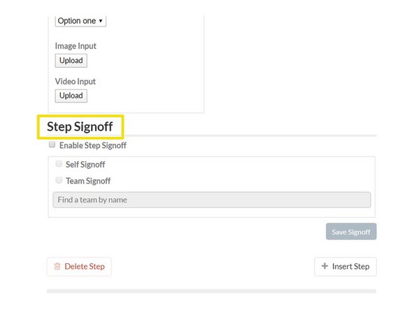 Scroll down and Select Team sign off and select the team you want