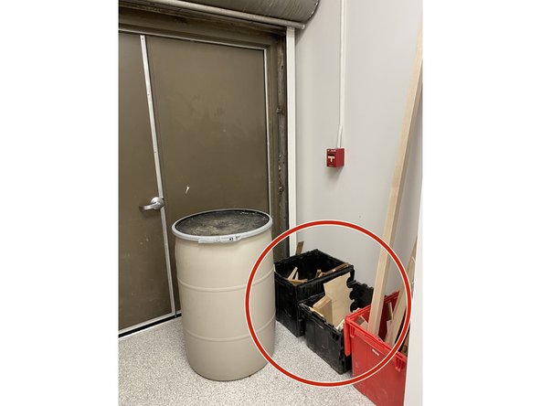 Once done cutting, please: