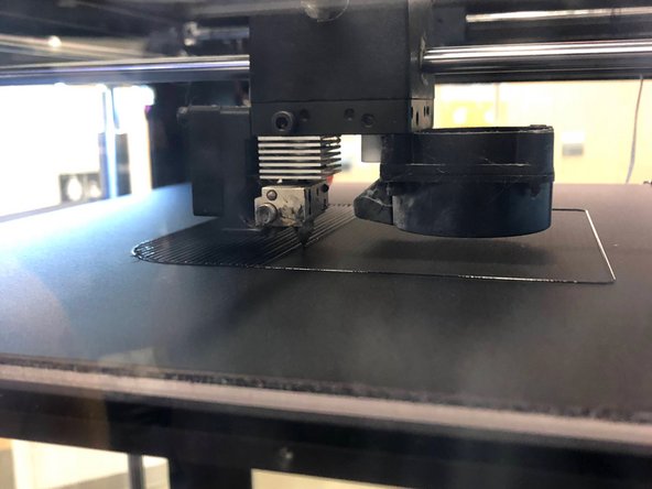 Watch the first few layers and ensure it looks normal