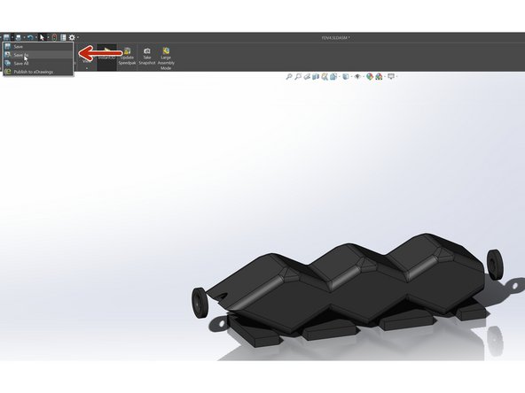 &quot;Save As&quot; the assembly.