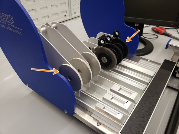 Component tapes can be loading into the tape feeders.