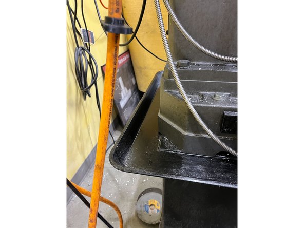 Don't forget to clean the back of it behind the machine as well!