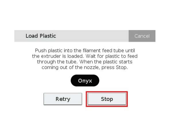 Feed the material from the plastic feed tube into the plastic extruder