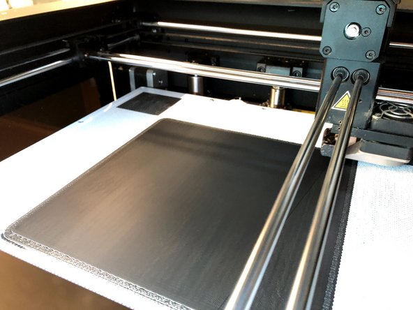 If it becomes necessary to stop the print during this phase, you must power cycle the printer