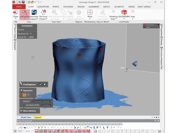 Open the RDS control panel and switch the exposure limit to the one suitable for scanning yellow color