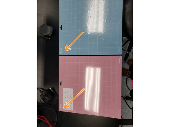 Blue Mat: for Paper, Vinyl, and Cardboard/Cardstock ONLY