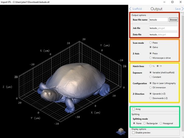 Select a file name for your exported files; the best practice is to only modify the Base File name, which will keep nomenclature consistent throughout all of the files associated with the part.
