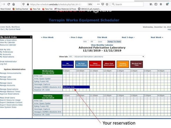 First, specify the start and end time