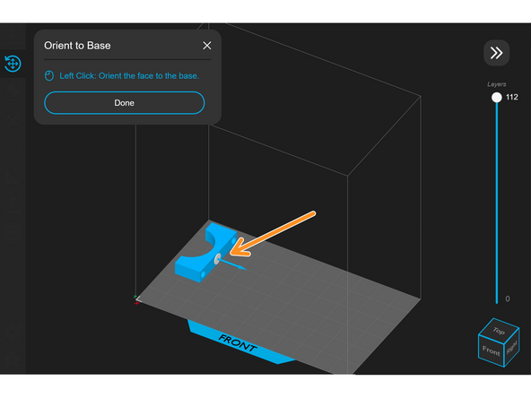 To Auto-Orient, select &quot;Minimize Support Area&quot; or &quot;Minimize Z Height.&quot; It is best to try both to see which orientation is better.