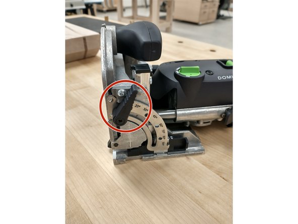 Turn the lever shown