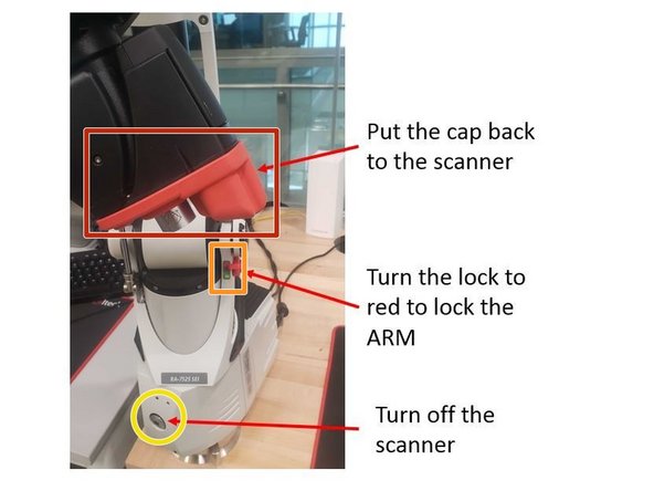 These scanning passes require post processing to make a complete and manifold mesh