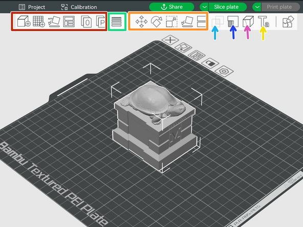 This is a Mesh Boolean button, which can be used to combine multiple objects.