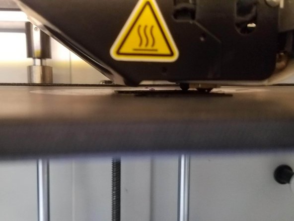 Check the first layer to ensure good adhesion and even extrusion thickness