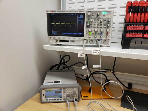 It will send whatever waveform you have selected.