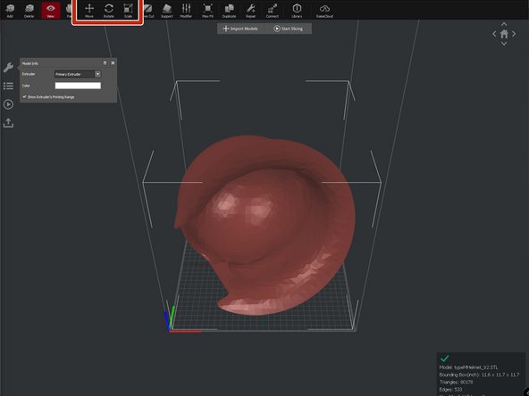Navigating is pretty easy and similar to most other slicers