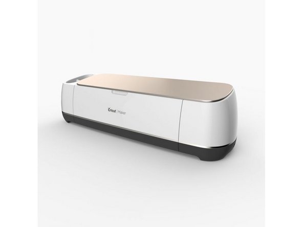 Start the cut as you would any other. Follow the Cricut set-up and slicing instructions in Introduction to the Cricut Maker