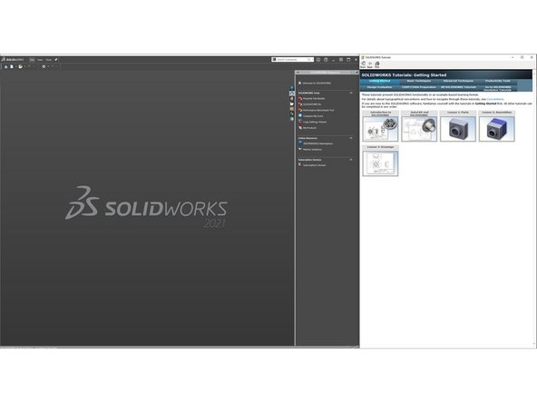 Switch to the Learn tab
