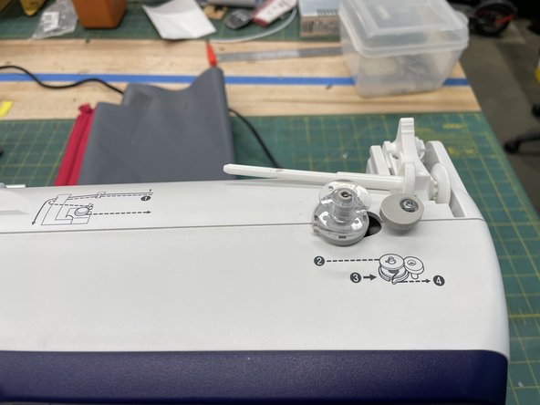 Then push the spool to the right to engage the system