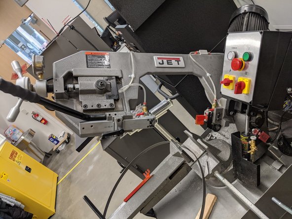 Now slowly take off the blade. Make sure you are wearing hand gloves.