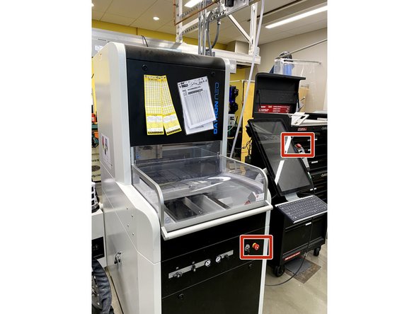 The Datron Neo is our CNC mill and it is very precise and used for more detailed works than normal CNC mills.