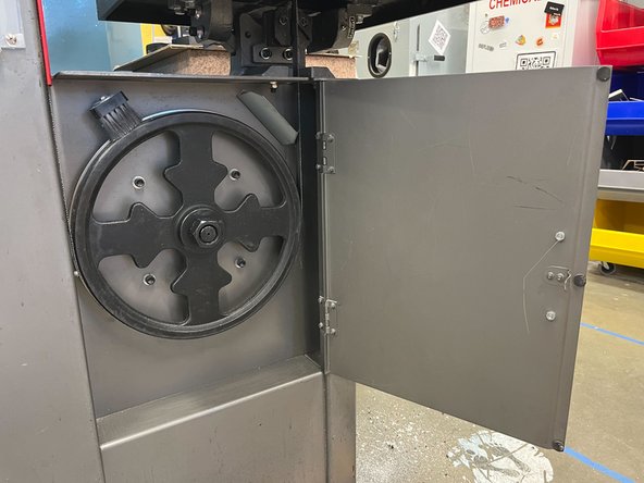 The machine and floor should be clean now!