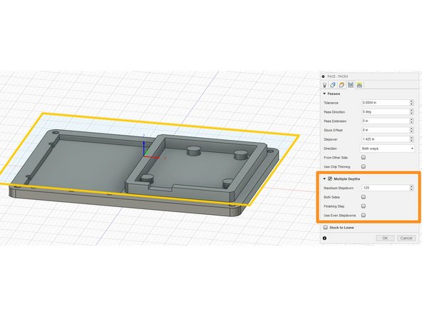 Bottom Height - The lowest height the operation will mill. Top Height - usually just the top of the model. Feed Height - the height at which the spindles starts to rotate, and the height linking moves are made. Clearance Height - should always be above all features on a model. Retract Height - the height at which the machine will retract the tool.