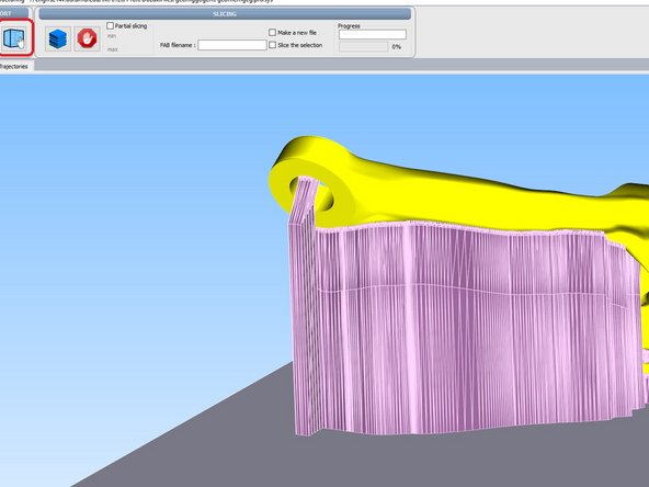 Select the Cube with a hand in the top left to enter support mode.