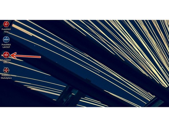 The next step is to send the file to the waterjet using Protomax MAKE