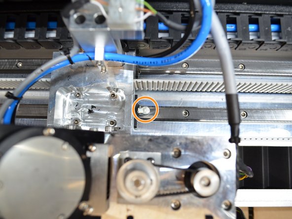 If dry, put one drop?? of oil in the marked circle