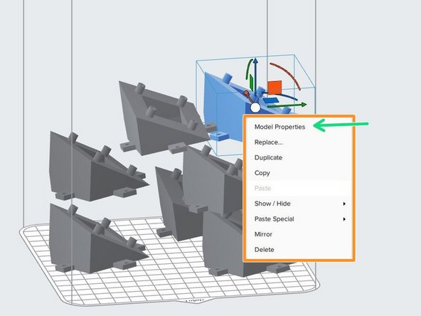 The slider on the right side of the screen allows you to see the individal layers. It displays layer number and current height in mm.