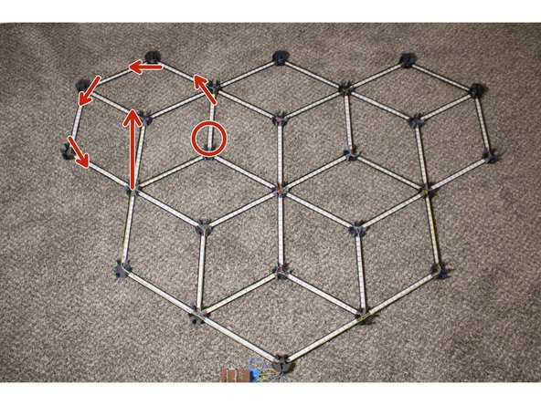 In the accompanying diagram, locate the strip marked with a red circle. Solder a wire to the pads marked DO and CO at the end of that strip, where the arrow begins.