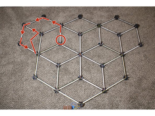 In the accompanying diagram, locate the strip marked with a red circle. Solder a wire to the pads marked DO and CO at the end of that strip, where the arrow begins.